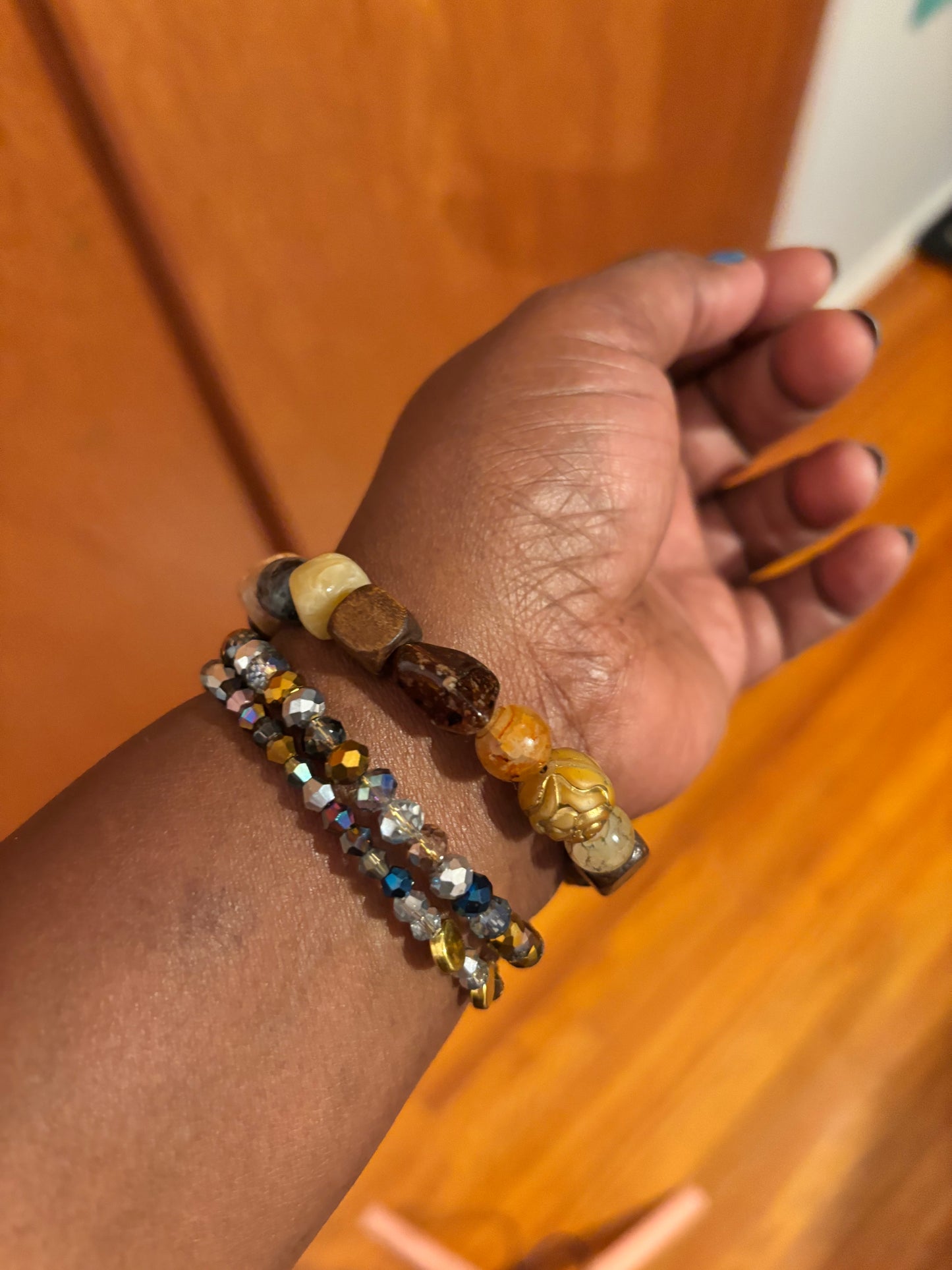 Wrap bead bracelet