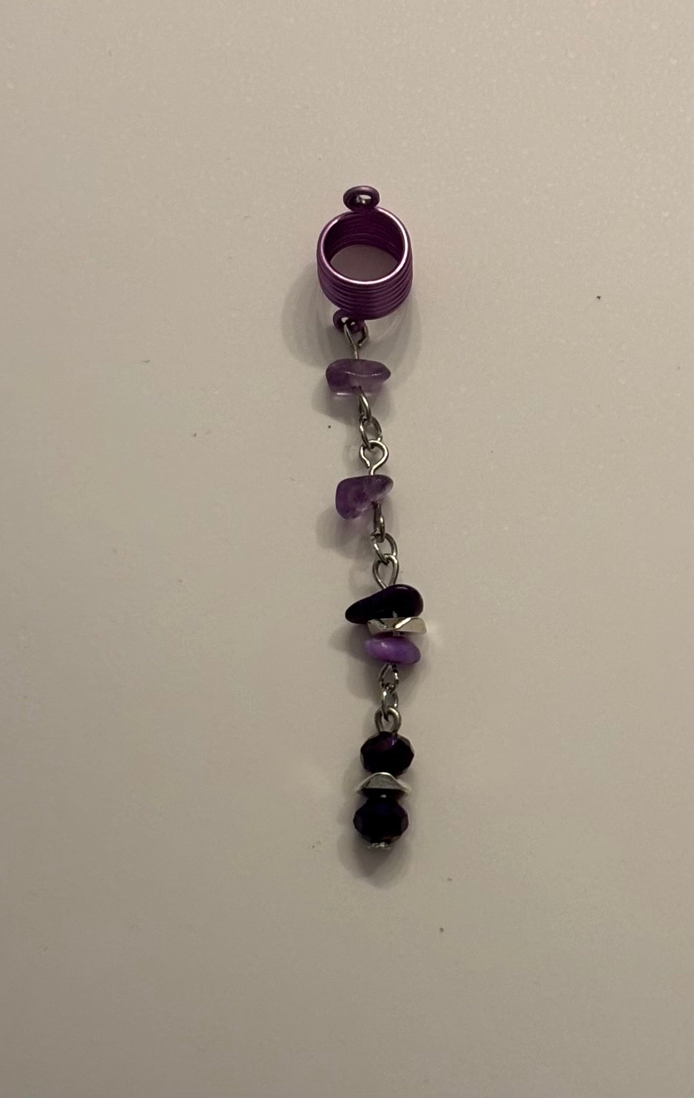 Loc Jewelry Purple Charm