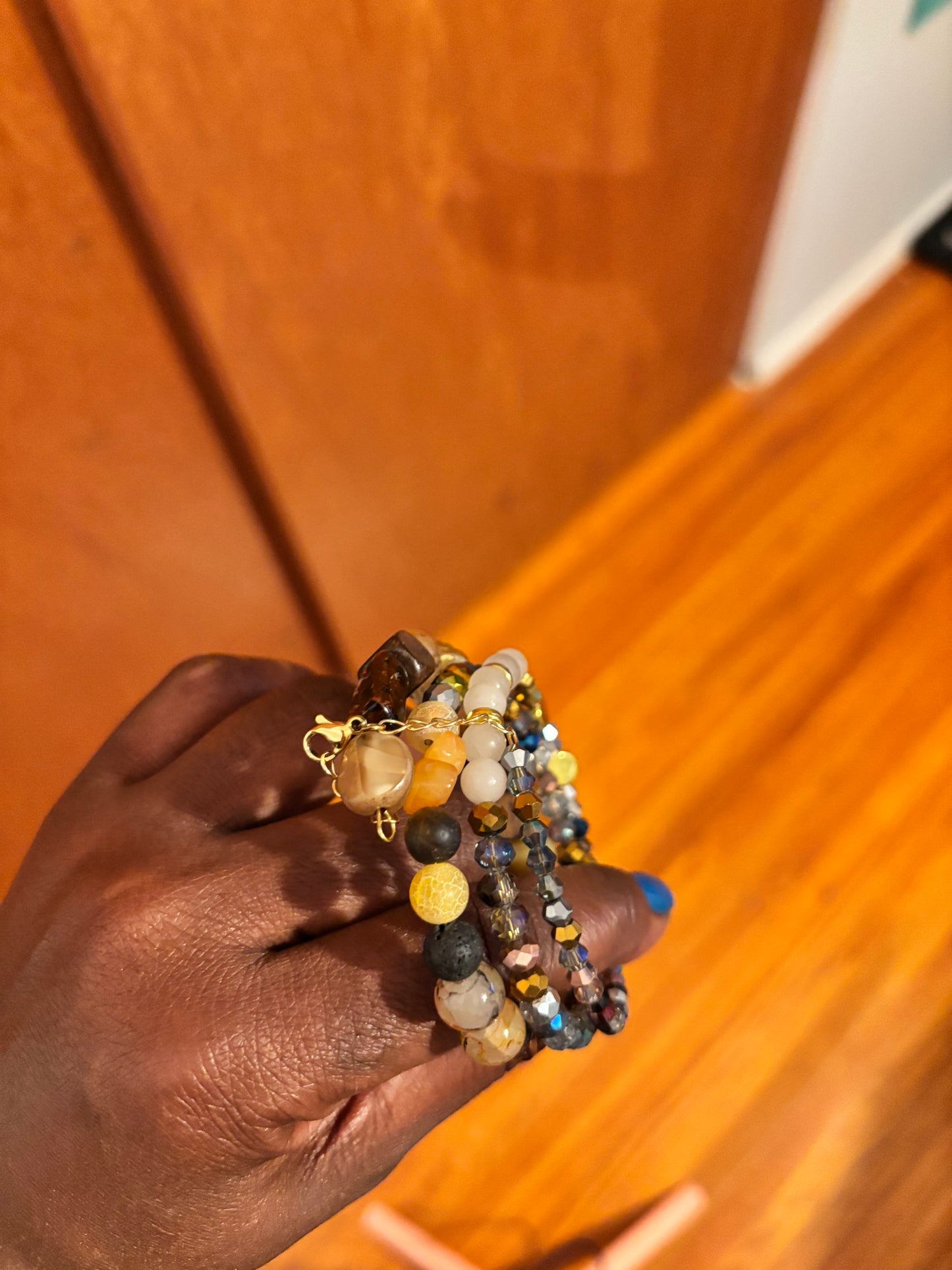 Wrap bead bracelet