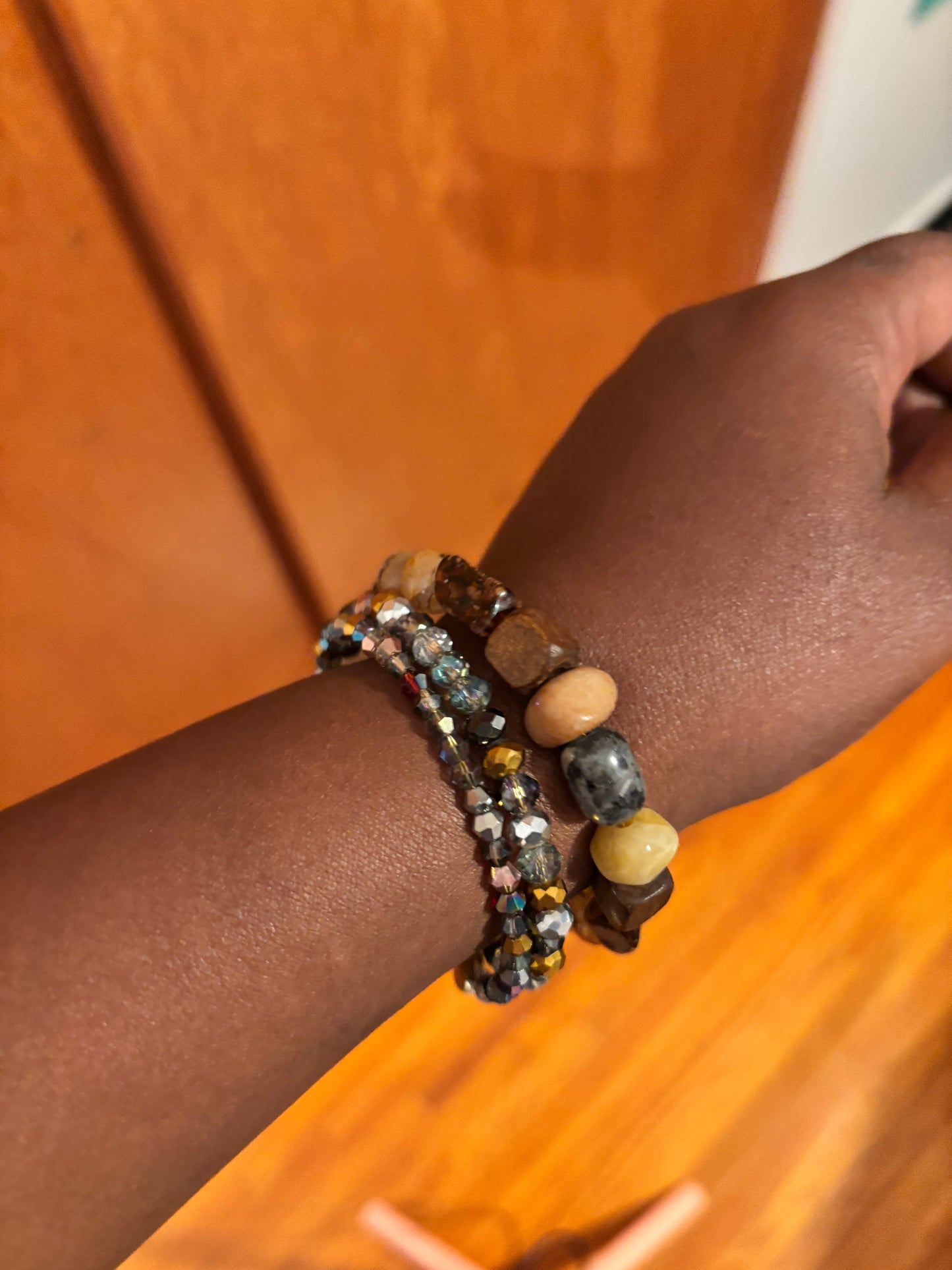 Wrap bead bracelet