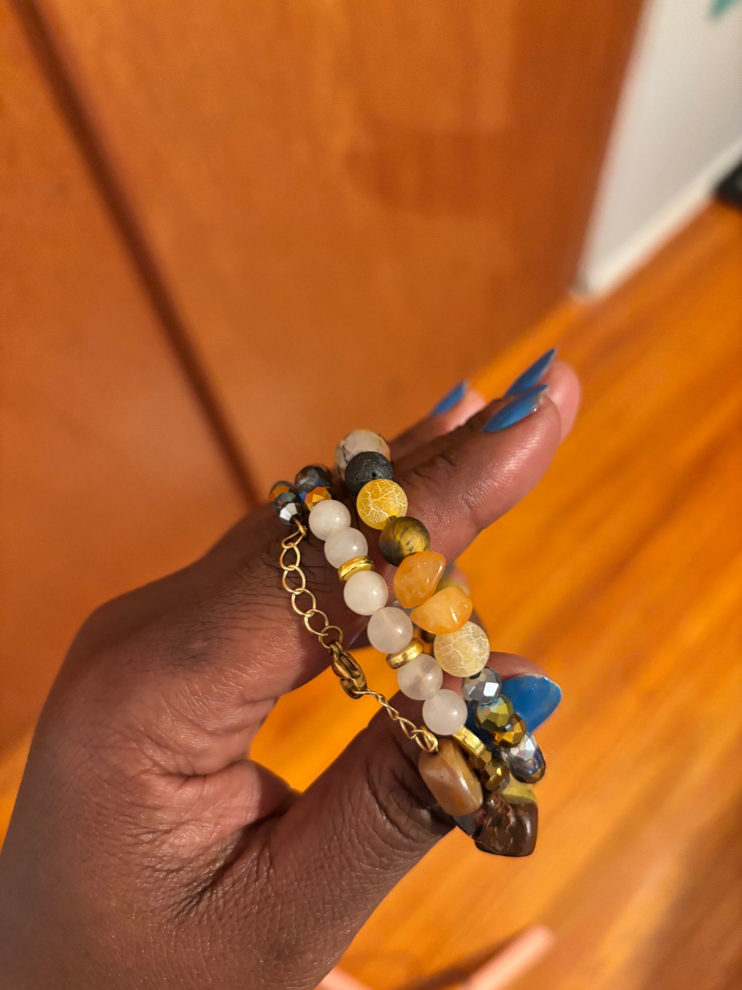 Wrap bead bracelet