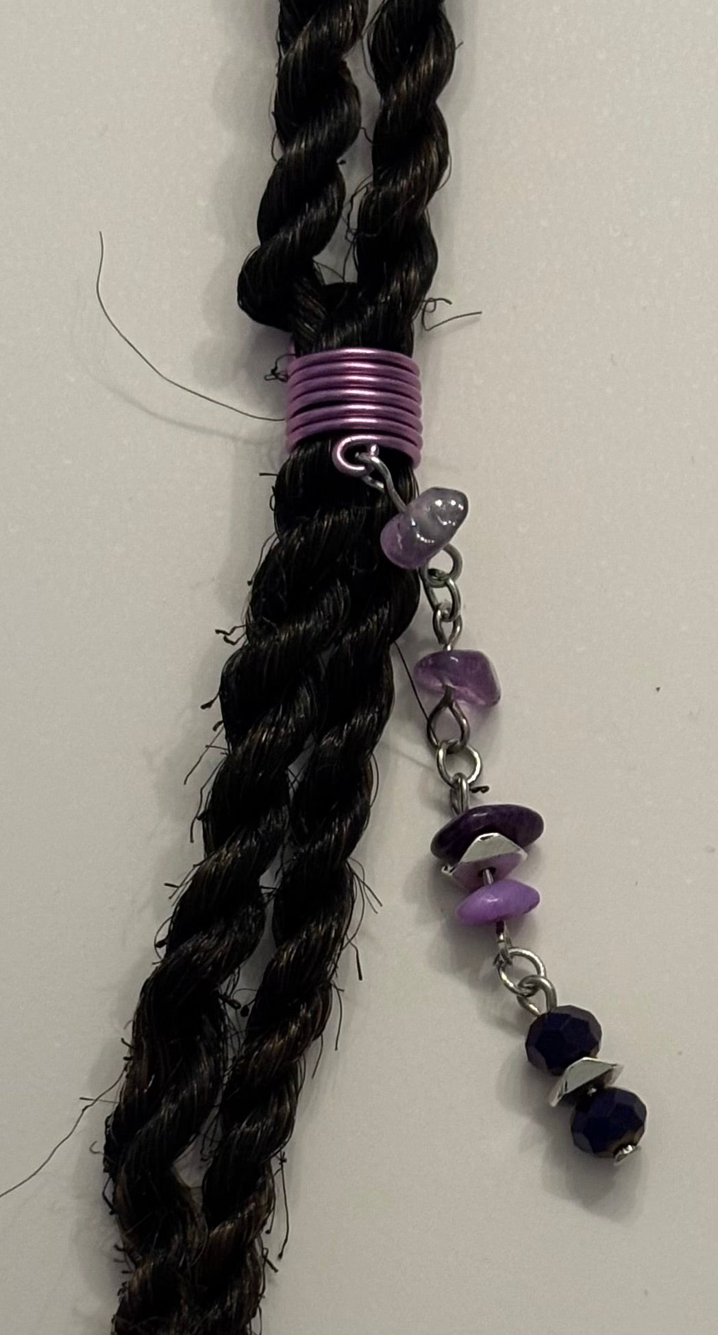 Loc Jewelry Purple Charm