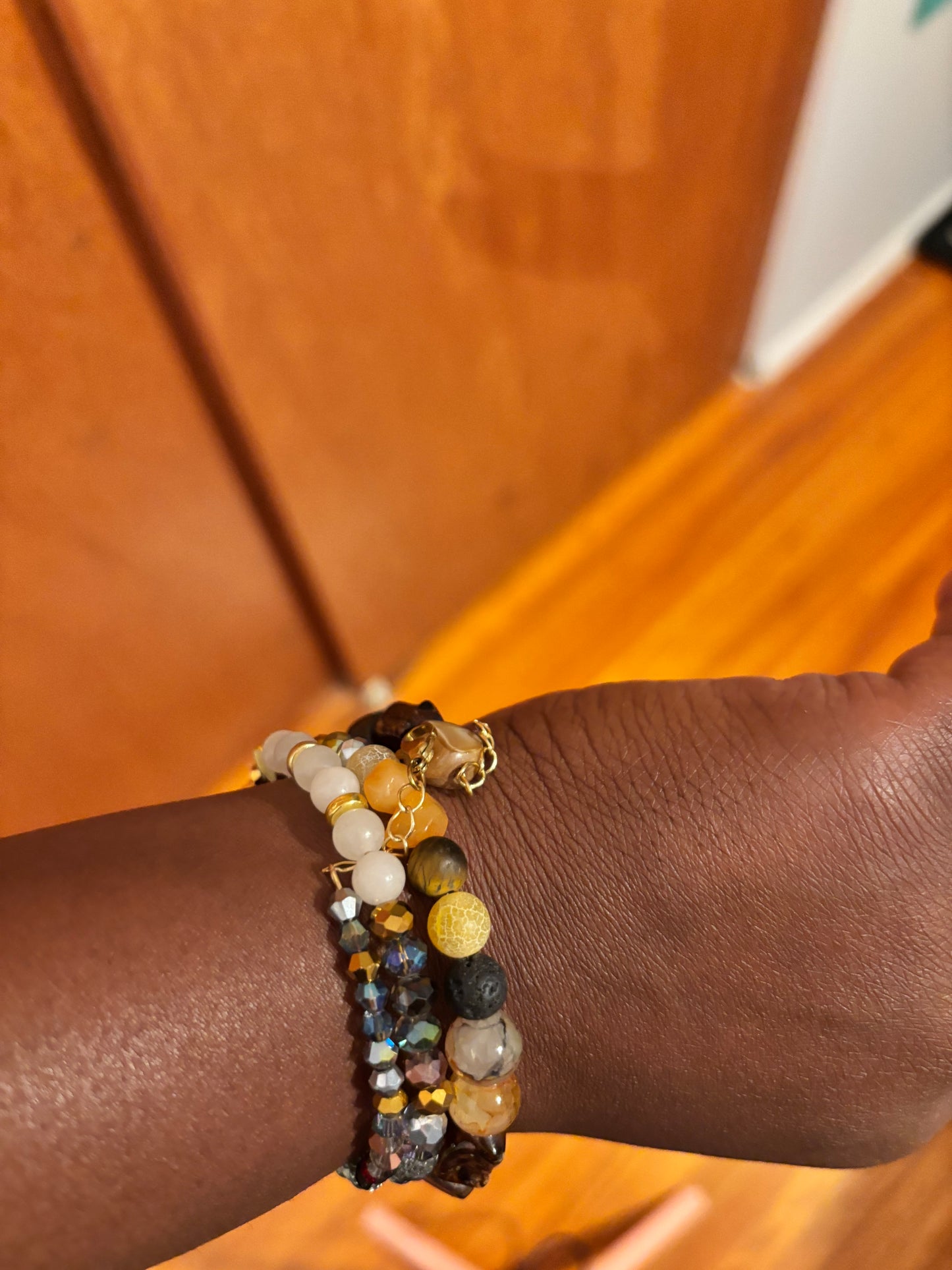 Wrap bead bracelet