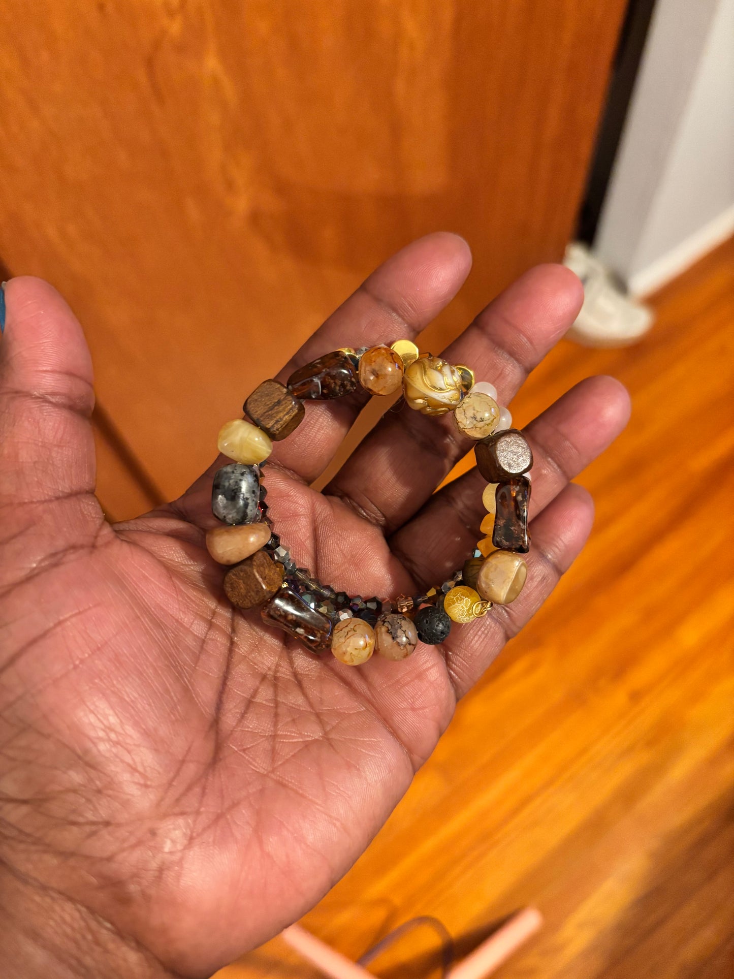 Wrap bead bracelet