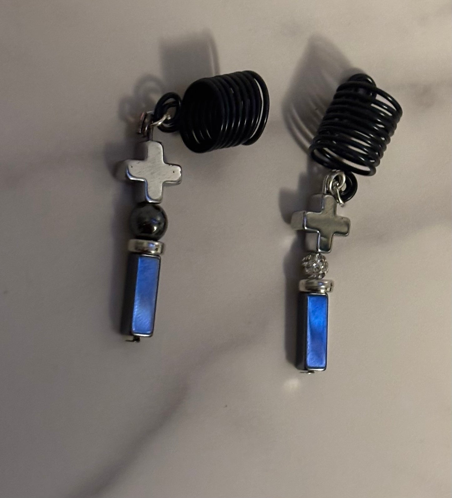 Hematite Loc Jewelry Piece