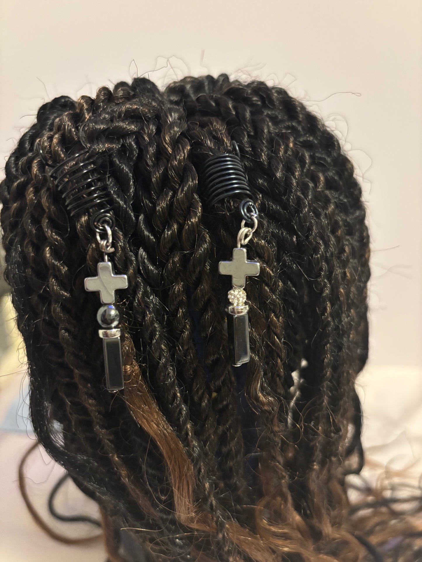 Hematite Loc Jewelry Piece