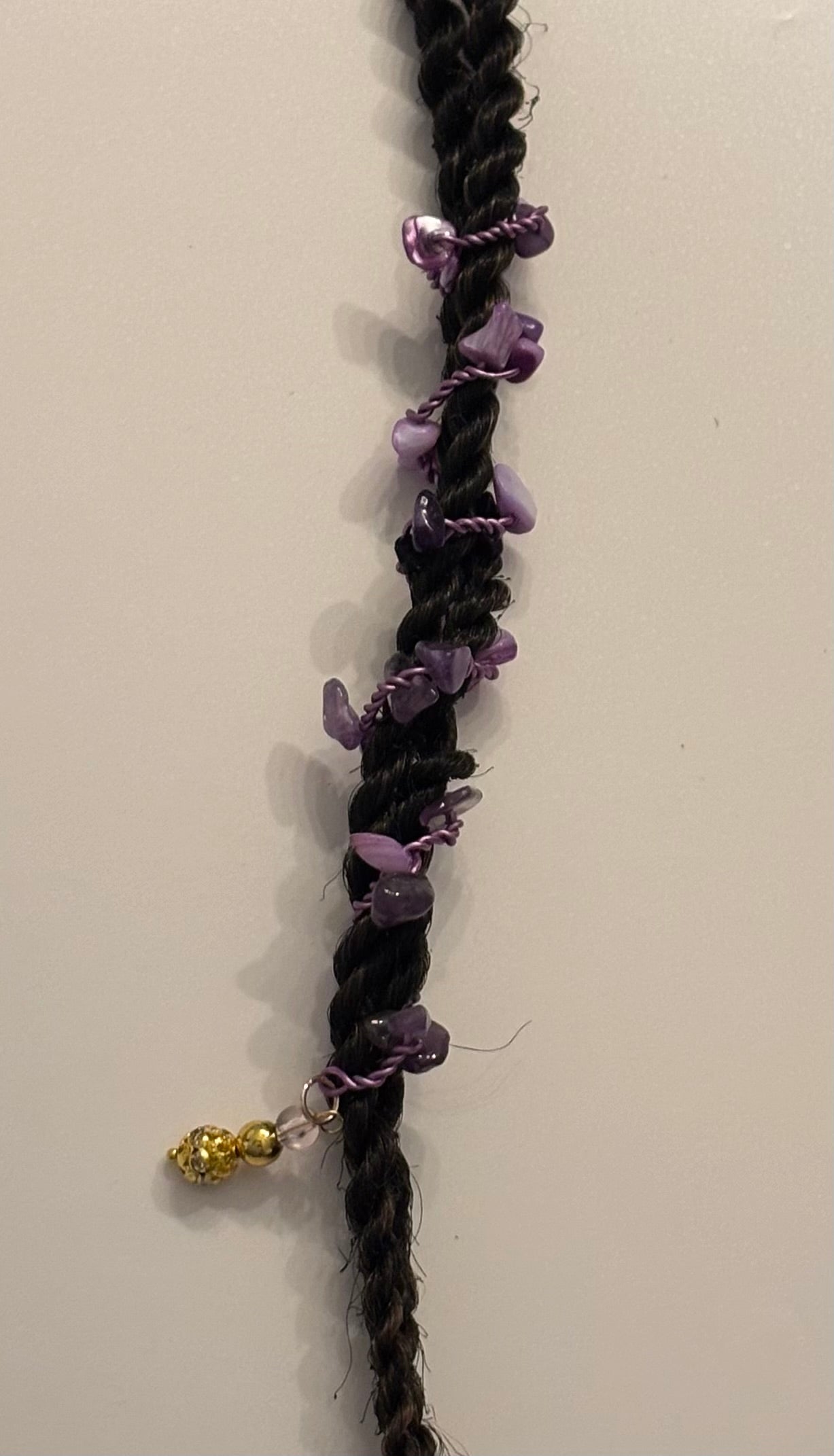 Loc Jewelry Purple Charm